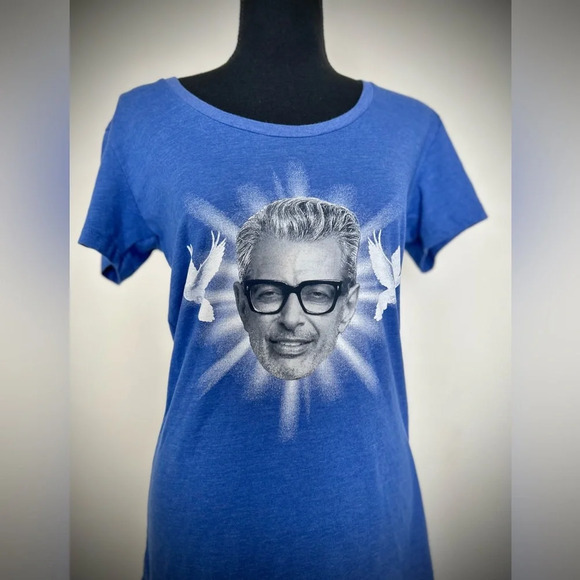 “ZEN GOLDBLUM” Jeff Goldblum Graphic Tee T-shirt Women’s Medium from ModCloth - Picture 1 of 11